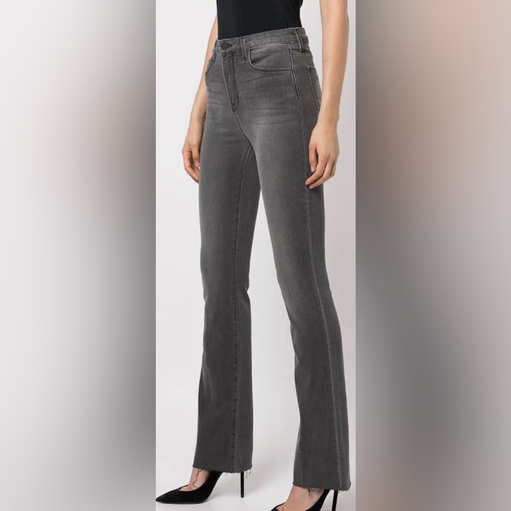 L'AGENCE TALL Gray Straight Leg Women's Jeans